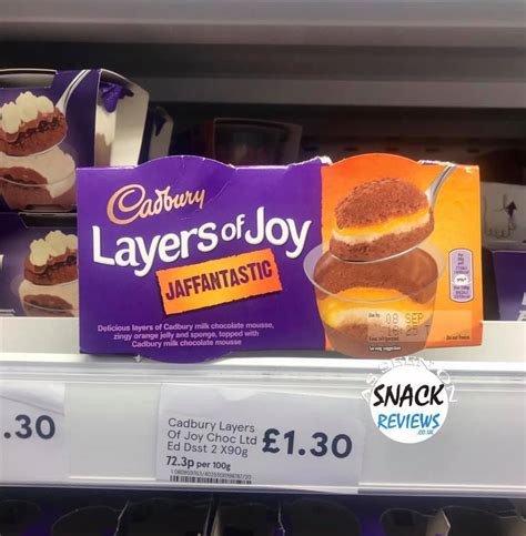 tesco Cadbury layers of joy